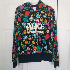 Alice in Wonderland Disney Allover Print Hoodie